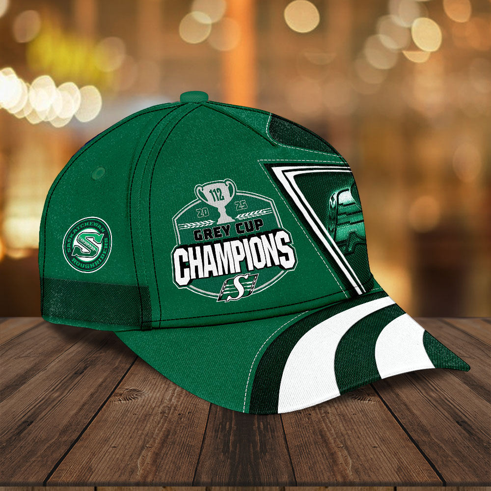 Saskatchewan Roughriders 2025 Grey Cup Champions Classic Cap – HOATT14747