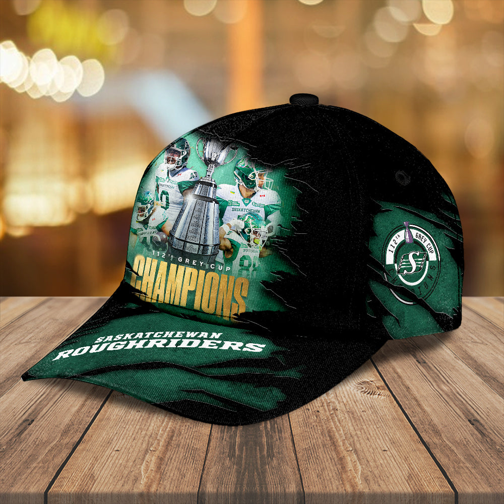 Saskatchewan Roughriders 2025 Grey Cup Champions Classic Cap – TANTN18774