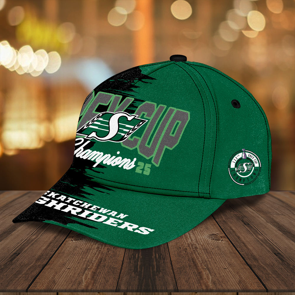 Saskatchewan Roughriders 2025 Grey Cup Champions Classic Cap – TANTN18811