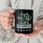 Saskatchewan Roughriders 2025 Grey Cup Champions Ceramic Mug – TANTN18876
