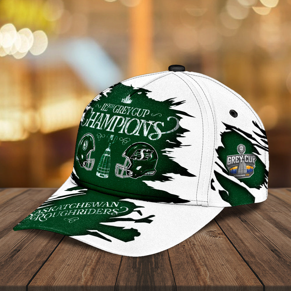 Saskatchewan Roughriders 2025 Grey Cup Champions Classic Cap – MAITM13797