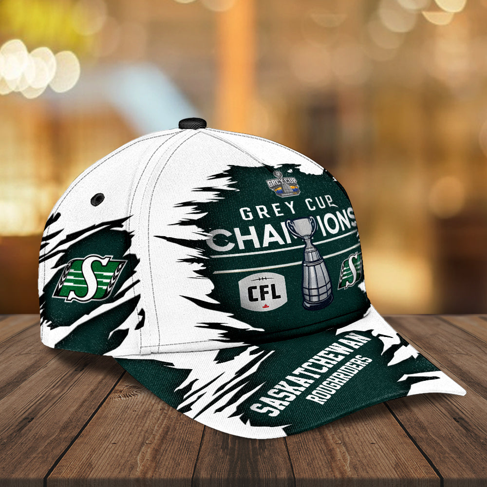 Saskatchewan Roughriders 2025 Grey Cup Champions Classic Cap – MAITM13805