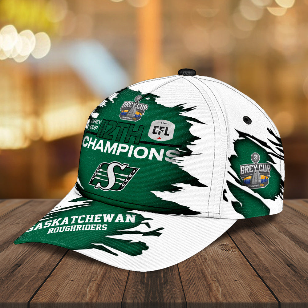 Saskatchewan Roughriders 2025 Grey Cup Champions Classic Cap – MAITM13807