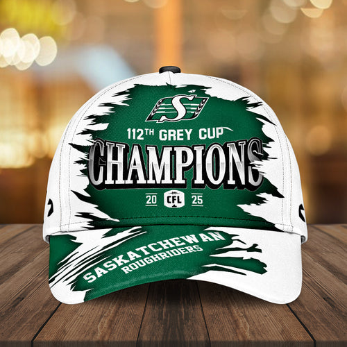 Saskatchewan Roughriders 2025 Grey Cup Champions Classic Cap – MAITM13810