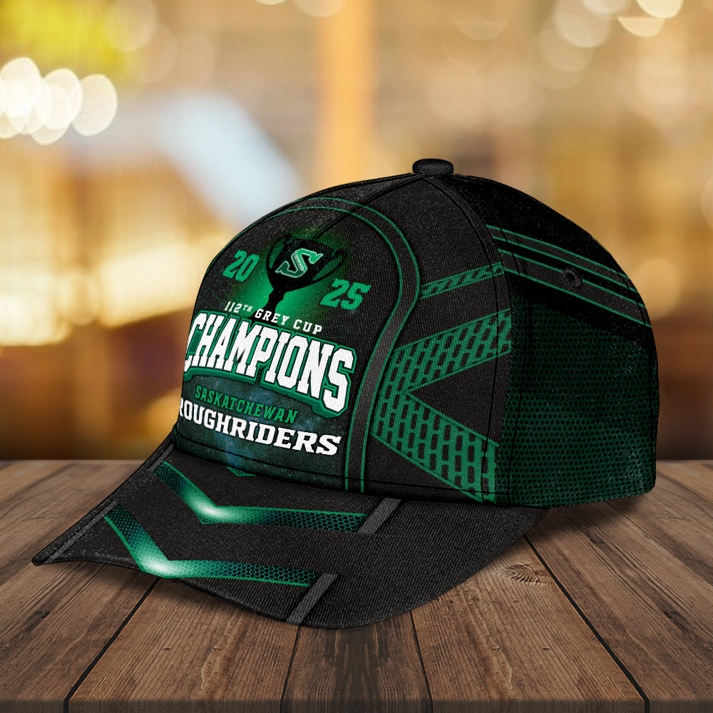 Saskatchewan Roughriders 2025 Grey Cup Champions Classic Cap – MAITM13813