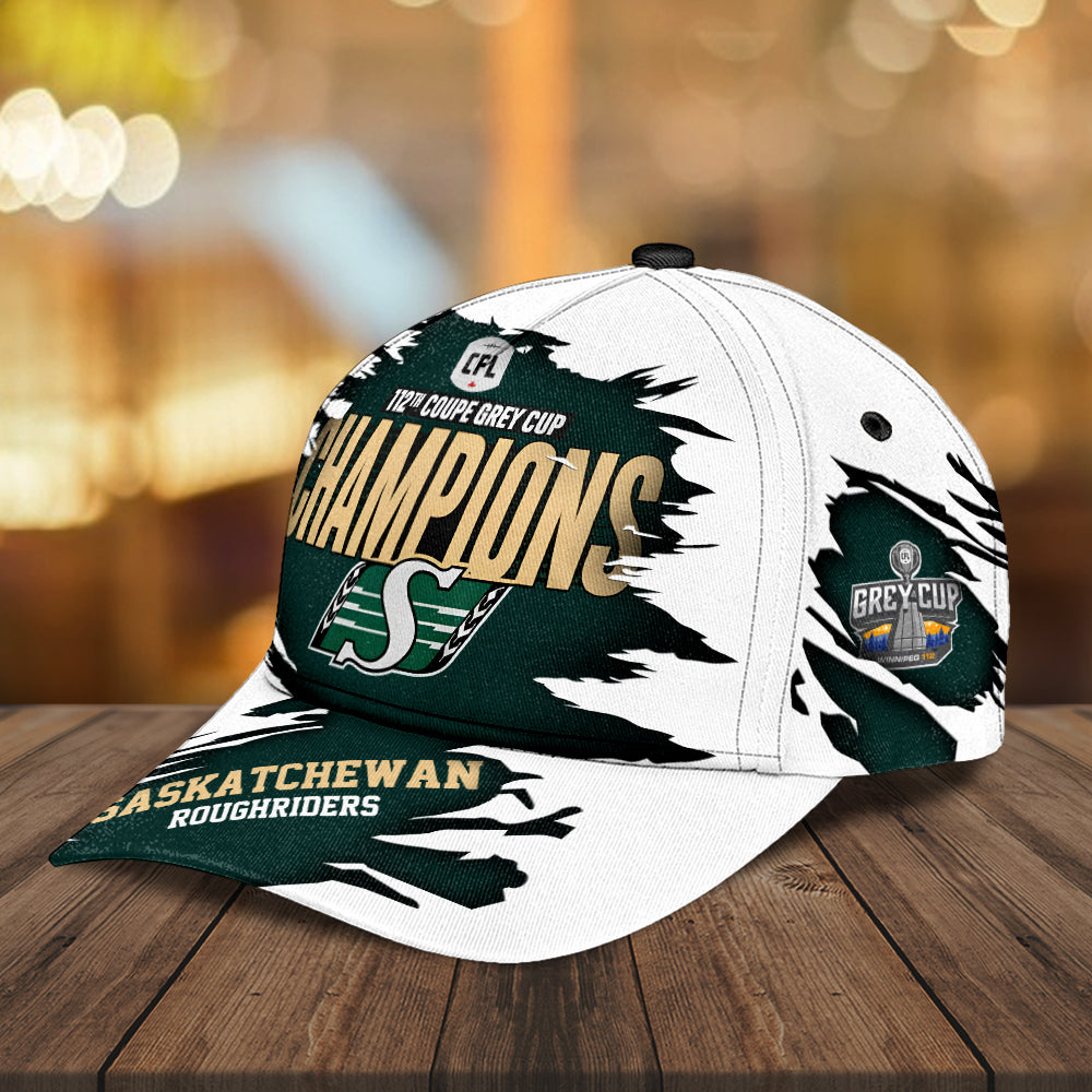 Saskatchewan Roughriders 2025 Grey Cup Champions Classic Cap – MAITM13839