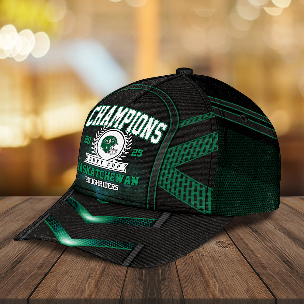Saskatchewan Roughriders 2025 Grey Cup Champions Classic Cap – MAITM13834
