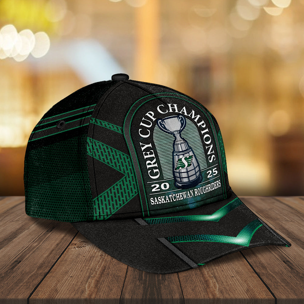 Saskatchewan Roughriders 2025 Grey Cup Champions Classic Cap – MAITM13838