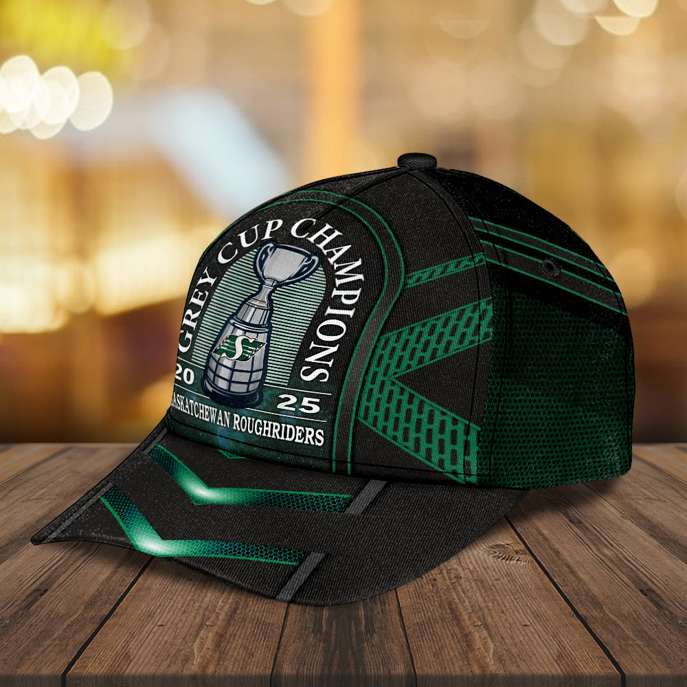 Saskatchewan Roughriders 2025 Grey Cup Champions Classic Cap – MAITM13838