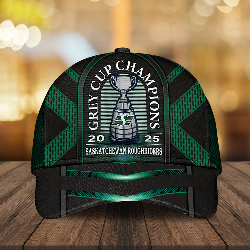 Saskatchewan Roughriders 2025 Grey Cup Champions Classic Cap – MAITM13838