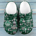 Saskatchewan Roughriders 2025 Grey Cup Champions Custom Clogs – HOATT14870