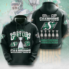 Saskatchewan Roughriders 2025 Grey Cup Champions 3D Apparel – MAITM13851