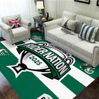 Saskatchewan Roughriders 2025 Grey Cup Champions Rectangular Rug – MAITM14092