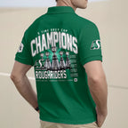 Saskatchewan Roughriders 2025 Grey Cup Champions Zip Polo Shirt – HOATT14835