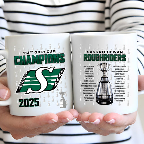 Saskatchewan Roughriders Ceramic Mug – TMTHU2296
