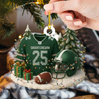 Saskatchewan Roughriders Custom Shape 2-sided Acrylic Ornament – TMTHU2396