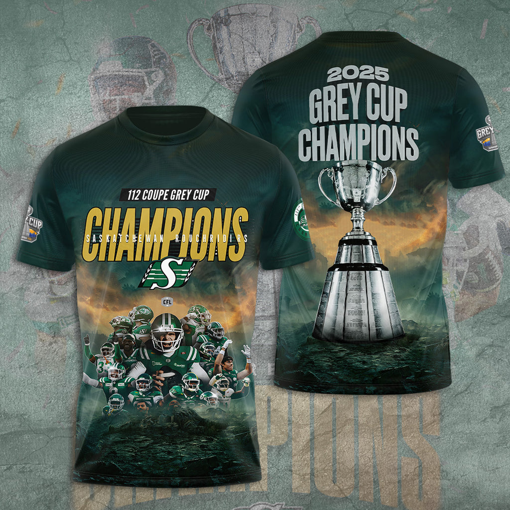 Saskatchewan Roughriders 3D Apparel – GNE4716