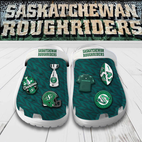 Saskatchewan Roughriders Custom Clogs – TMTHU2412