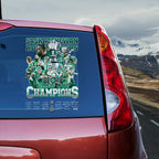 Saskatchewan Roughriders 2025 Grey Cup Champions 3D Car Sticker – TANTN18844