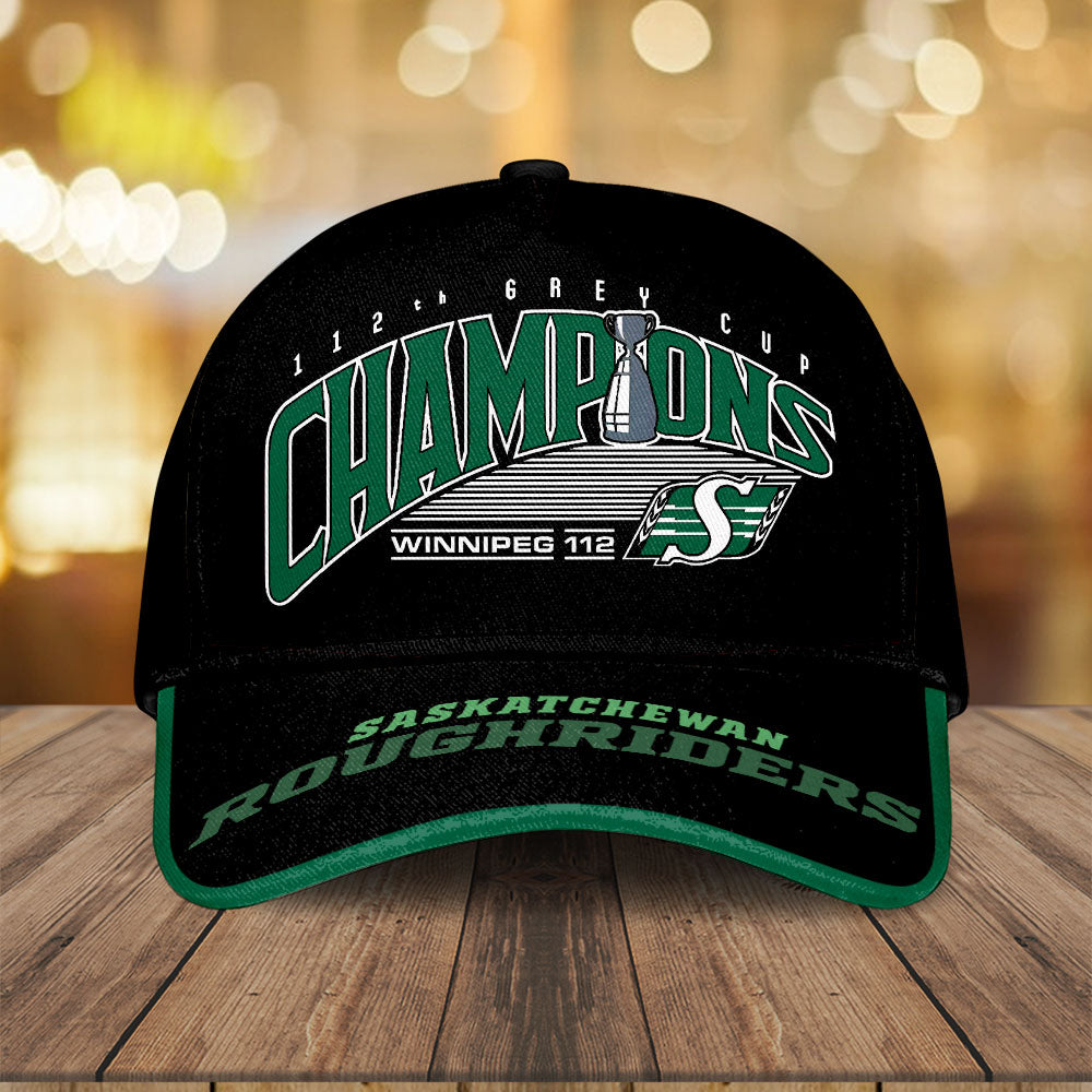 Saskatchewan Roughriders 2025 Grey Cup Champions Classic Cap – TMTHU2246