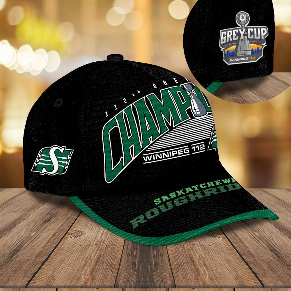 Saskatchewan Roughriders 2025 Grey Cup Champions Classic Cap – TMTHU2246