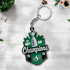 Saskatchewan Roughriders 2025 Grey Cup Champions Custom Shape 2-sided Keychain – TANTN18883