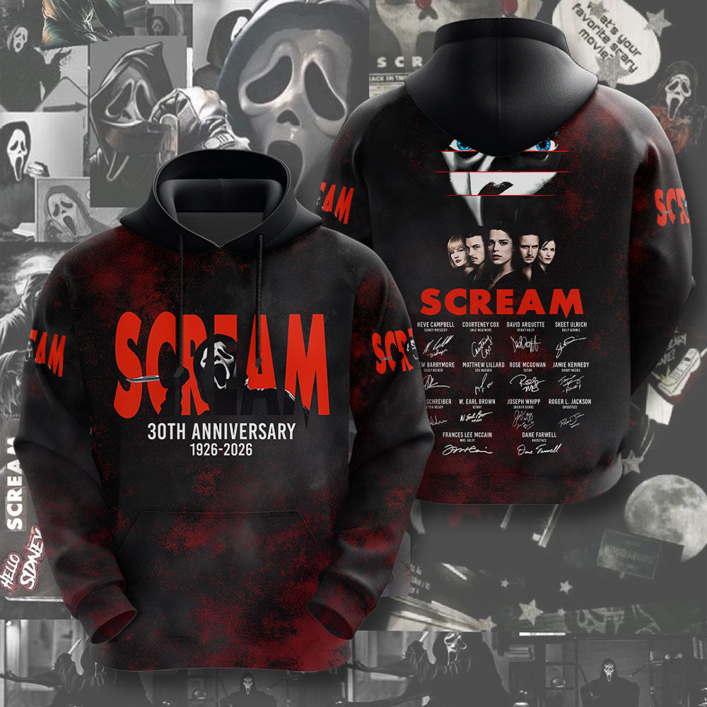 Scream 30th Anniversary 3D Apparel – TMTHU3694