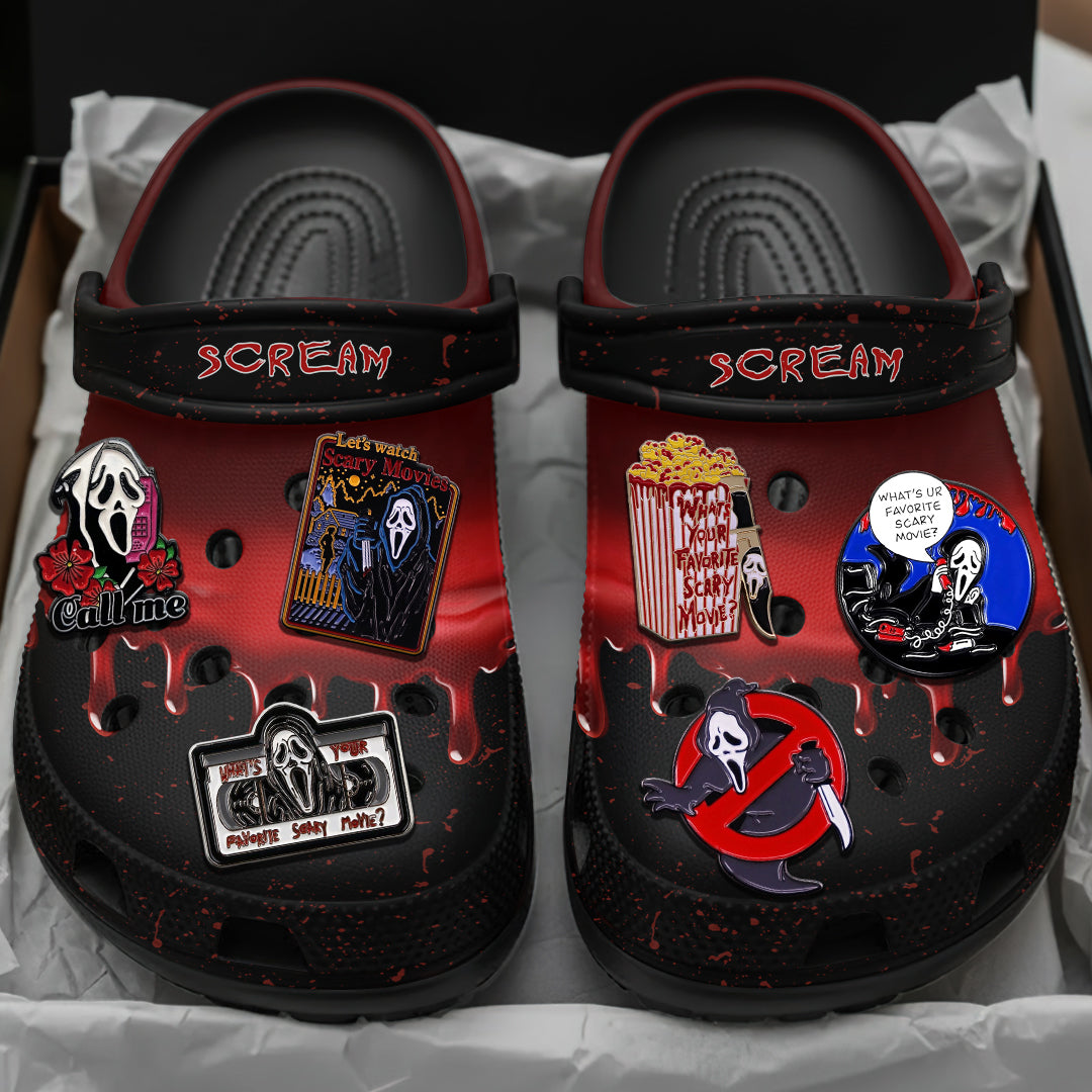 Scream Custom Clogs – HOATT17142