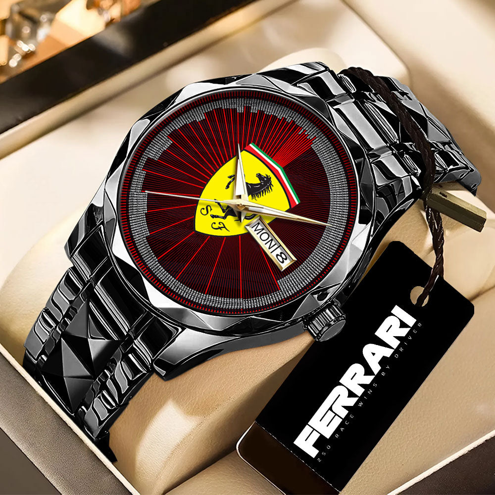 Scuderia Ferrari Alloy Luxury Quartz Watch – TANTN24130