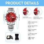 Scuderia Ferrari x Lewis Hamilton Alloy Luxury Quartz Watch – TMTHU4401