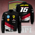 Scuderia Ferrari x Charles Leclerc 3D Bomber Jacket – HOATT 9231