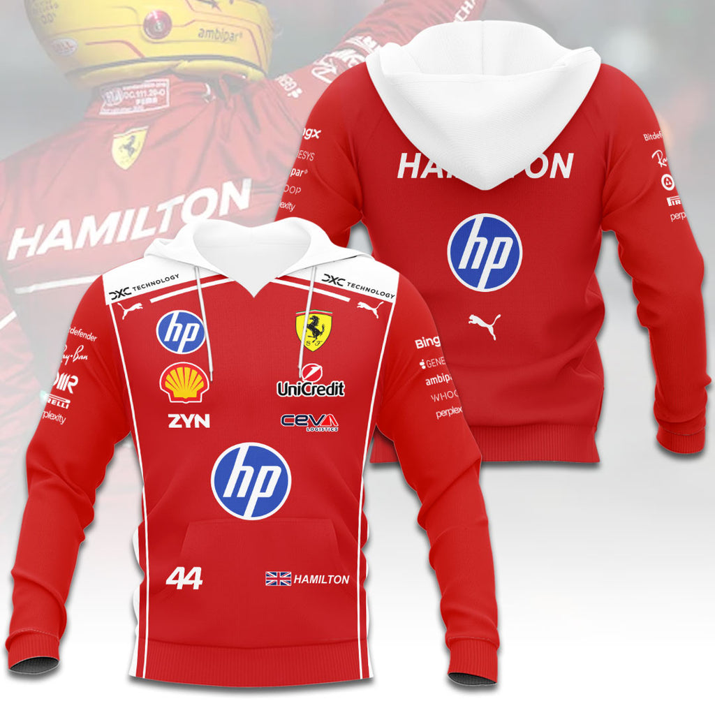 Scuderia Ferrari x Lewis Hamilton 2026 3D Apparel – HOATT15772