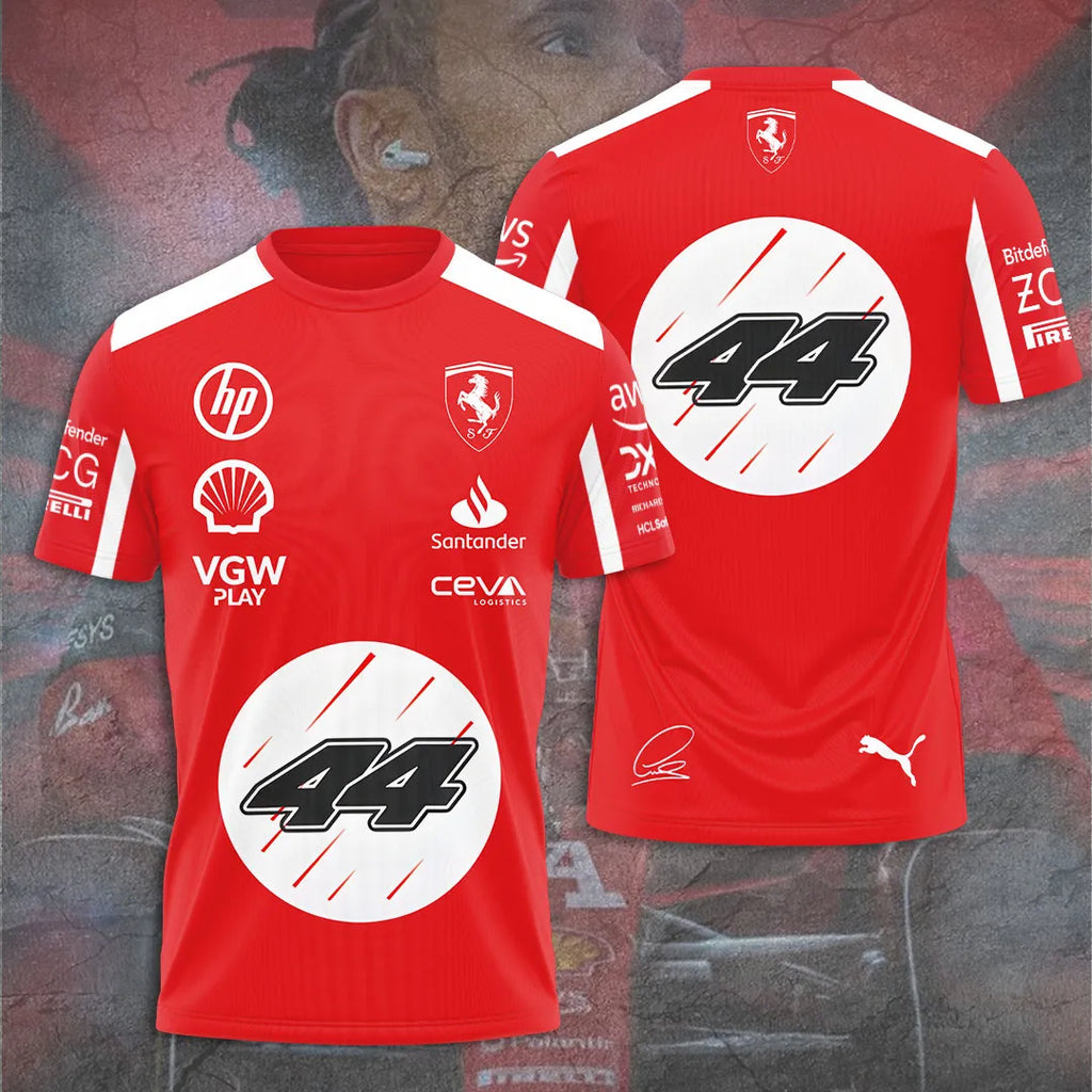 Scuderia Ferrari x Lewis Hamilton 3D Apparel – TANTN 9933