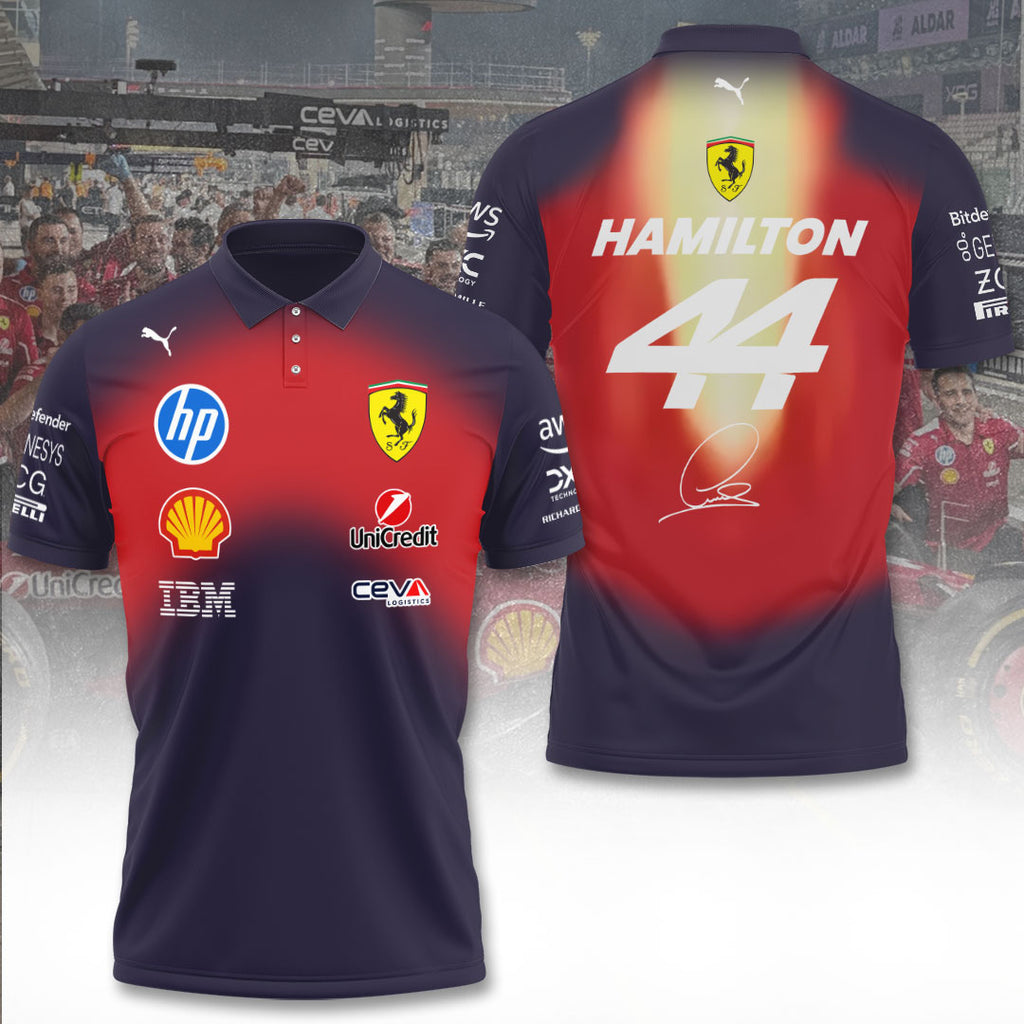 Scuderia Ferrari F1 Team x Lewis Hamilton 2026 3D Apparel – TANTN22476