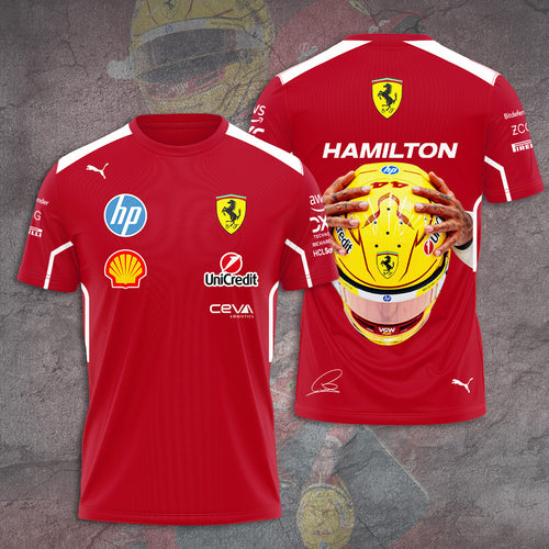 Scuderia Ferrari x Lewis Hamilton 3D Apparel – TANTN 11735