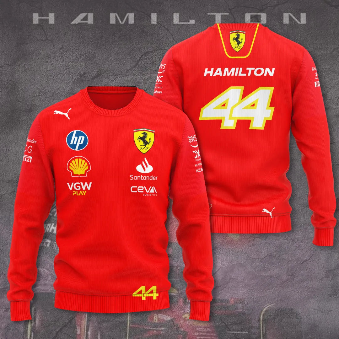Scuderia Ferrari x Lewis Hamilton 3D Apparel – TANTN 9876
