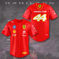 Scuderia Ferrari x Lewis Hamilton Baseball Jersey – TANTN 9875