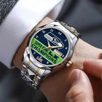Seattle Seahawks 2025 Super Bowl LX Champions Alloy Luxury Quartz Watch – TANTN20989