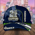 Seattle Seahawks 2025 Super Bowl LX Champions Classic Cap – TMTHU3928