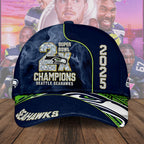 Seattle Seahawks 2025 Super Bowl LX Champions Classic Cap – TMTHU3928