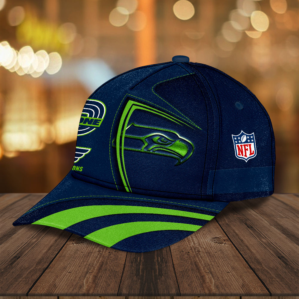 Seattle Seahawks 2025 Super Bowl LX Champions Classic Cap – HOATT16214