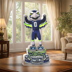 Seattle Seahawks 2025 Super Bowl LX Champions Custom Shape Acrylic Plaque – HOATT16315