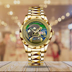 Seattle Seahawks Super Bowl LX Champions – Alloy Luxury Quartz Watch – MAITM14762