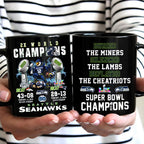 Seattle Seahawks Super Bowl LX Champions Ceramic Mug – MAITM14860