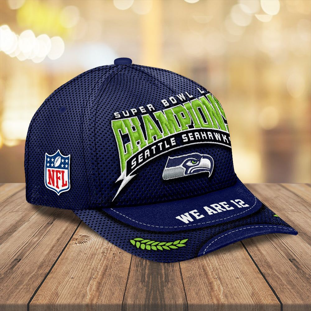 Seattle Seahawks Super Bowl LX Champions Classic Cap – MAITM14778