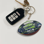 Seattle Seahawks Super Bowl LX Champions Custom Shape 2-sided Keychain – MAITM14810