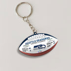 Seattle Seahawks Super Bowl LX Champions Custom Shape 2-sided Keychain – MAITM14873