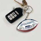 Seattle Seahawks Super Bowl LX Champions Custom Shape 2-sided Keychain – MAITM14873