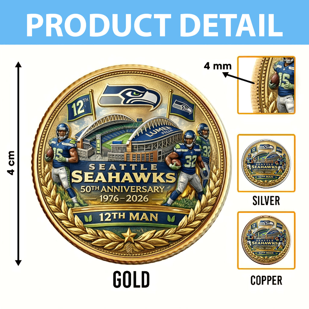 Seattle Seahawks Commemorative Coin – HOATT16603