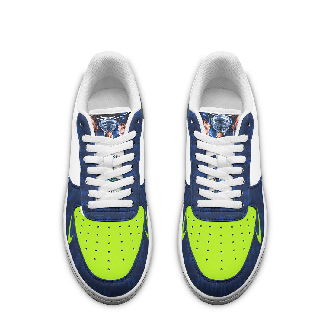 Seattle Seahawks 2025 Super Bowl LX Champions AF1 Sneaker – TMTHU3907